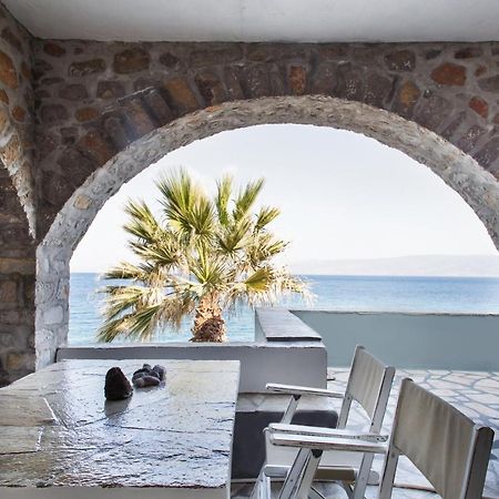 Lady Of Hydra Villa, Sea Front View, Private Beach Eksteriør bilde